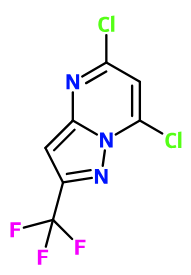 (image for) MCYD0543 5,7-Dichloro-2-trifluoromethyl-pyrazolo[1,5-a]pyrimidine